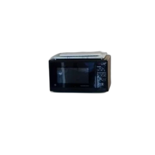 kitchen, scene, microwave, counter, pink, cabinets, person, foreground transparent PNG cut-out