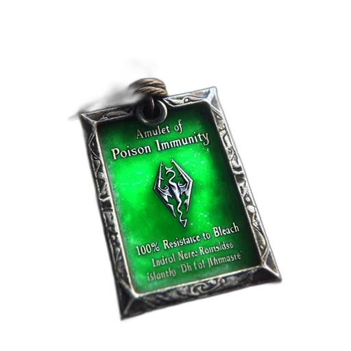 jewelry, rectangular, amulet, green, glittery, surface, silver, symbol transparent PNG cut-out
