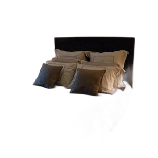 furniture, 3d render, photorealistic, earth tones, dark, cozy, bedroom, neatly transparent PNG cut-out
