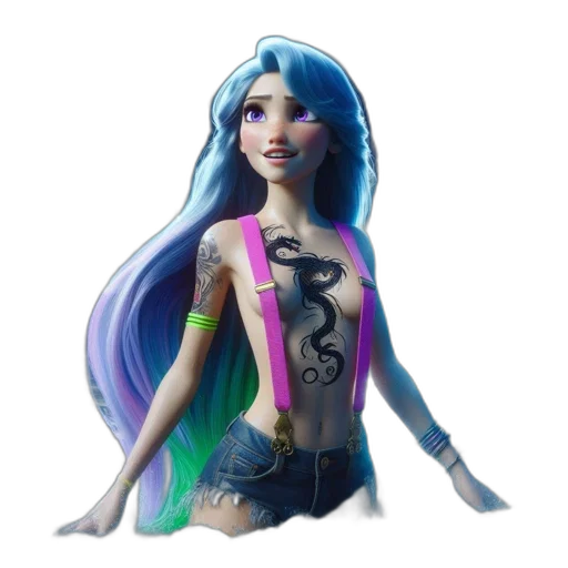 jewelry, fantasy art, concept art, 3d render, pixel art, blue, pastel, female transparent PNG cut-out