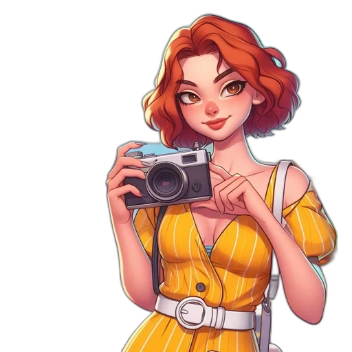 dress, weapon, staff, robot, concept art, watercolor, photorealistic, pixel art transparent PNG cut-out