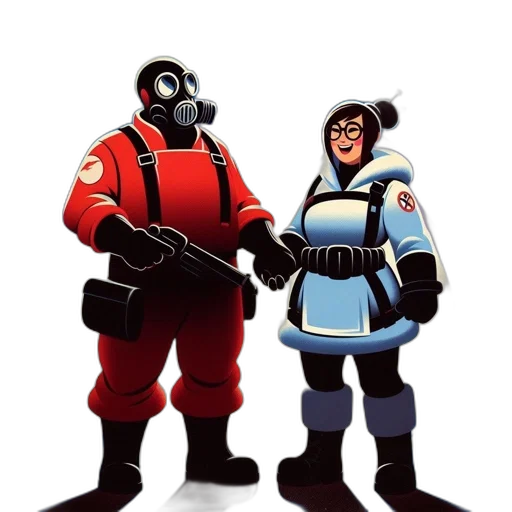 robot, weapon, concept art, comic book art, 3d render, pixel art, outer space, underwater transparent PNG cut-out
