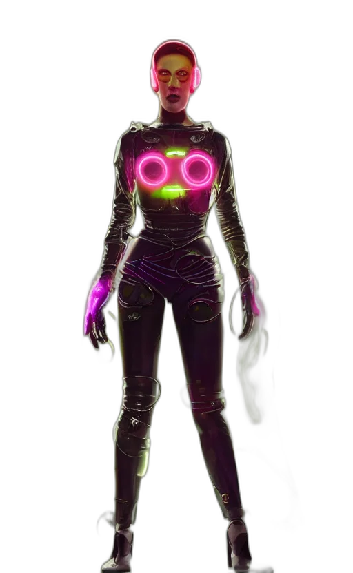 robot, mask, creature, staff transparent PNG cut-out