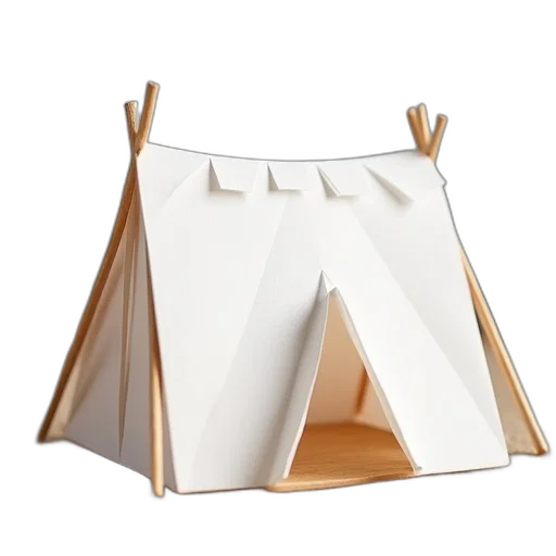 furniture, umbrella, crown, 3d render transparent PNG cut-out