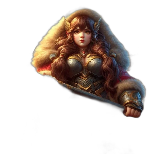 crown, face, staff, weapon, fantasy art, concept art, pixel art, 3d render transparent PNG cut-out