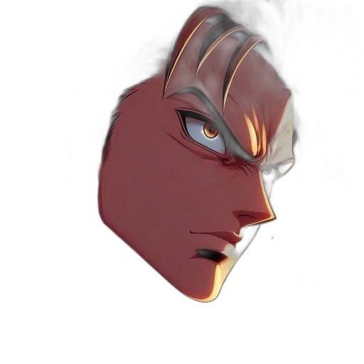 mask, face, crown, creature, concept art, 3d render, anime, comic book art transparent PNG cut-out