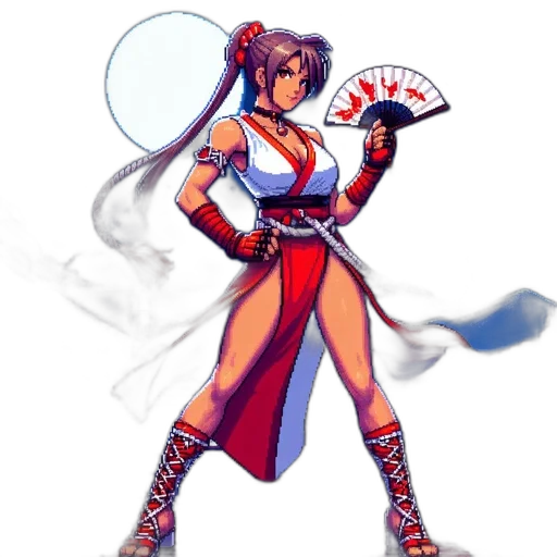staff, weapon, dress, concept art, fantasy art, pixel art, anime, fire transparent PNG cut-out