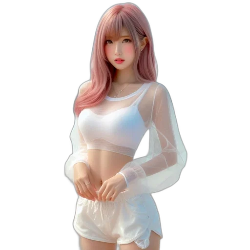 dress, robot, creature, jacket, 3d render, concept art, fantasy art, photorealistic transparent PNG cut-out