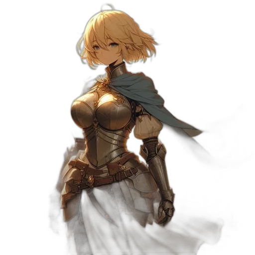 sword, weapon, dress, crown, concept art, fantasy art, pixel art, anime transparent PNG cut-out