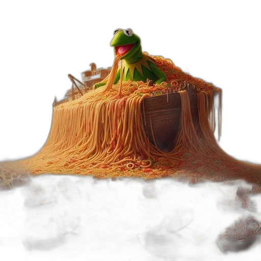 food, dragon, hat, creature, 3d render, concept art, photorealistic, outer space transparent PNG cut-out