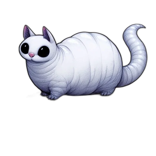 creature, animal, dragon, staff, concept art, pixel art, fantasy art, watercolor transparent PNG cut-out