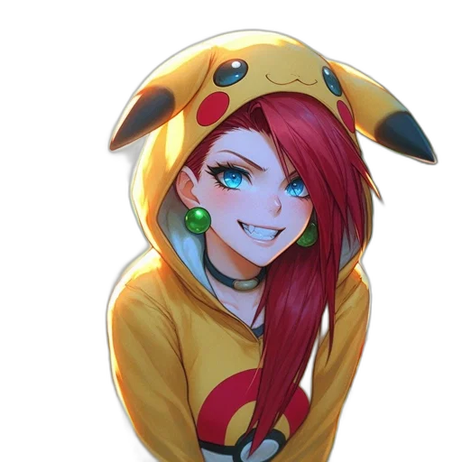 staff, jacket, face, mask, anime, pixel art, cartoon, fantasy art transparent PNG cut-out