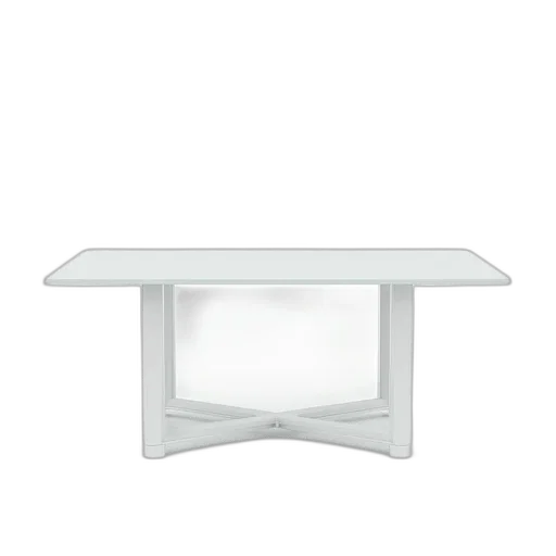 furniture, jewelry, crown, 3d render, sleek, modern, glass, table transparent PNG cut-out