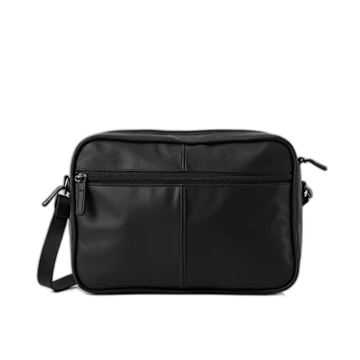 jacket, monochrome, black, fabric, bag, zipper, closure, displayed transparent PNG cut-out