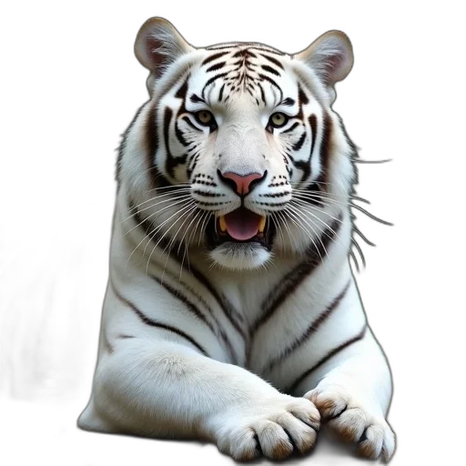 animal, creature, photorealistic, 3d render, oil painting, concept art, close-up, white transparent PNG cut-out