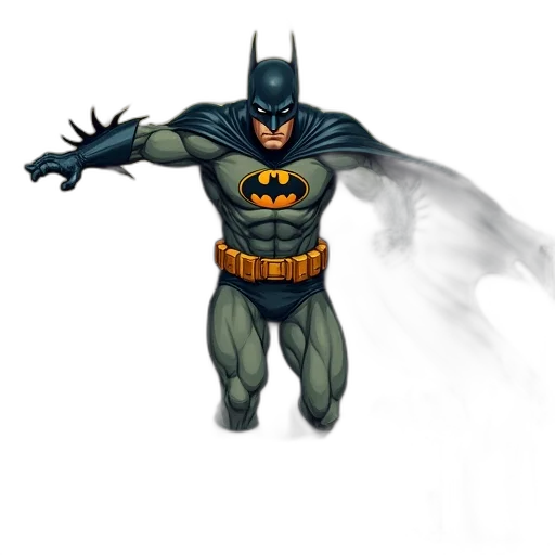 comic book art, concept art, 3d render, pixel art transparent PNG cut-out