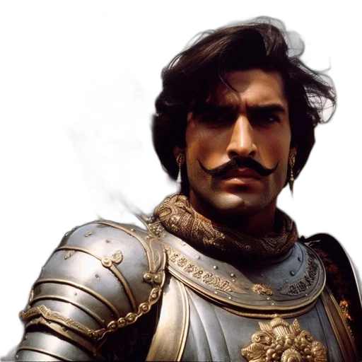 sword, face, staff, fantasy art, photorealistic, concept art, oil painting, armored transparent PNG cut-out