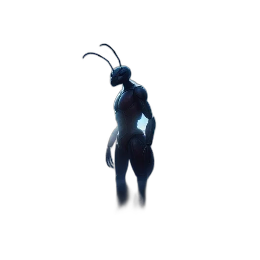 creature, animal, robot, mask, concept art, 3d render, pixel art, fantasy art transparent PNG cut-out