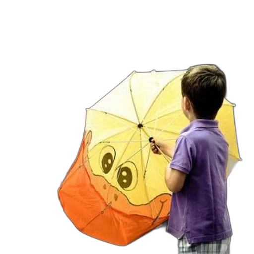 umbrella, mask, face, jacket, 3d render, photorealistic, concept art, watercolor transparent PNG cut-out