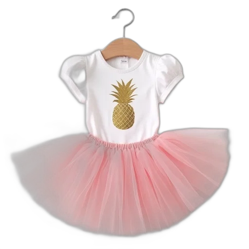 dress, two, piece, baby transparent PNG cut-out