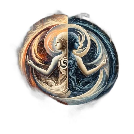 jewelry, dragon, hair, fantasy art, concept art, 3d render, anime, earth tones transparent PNG cut-out