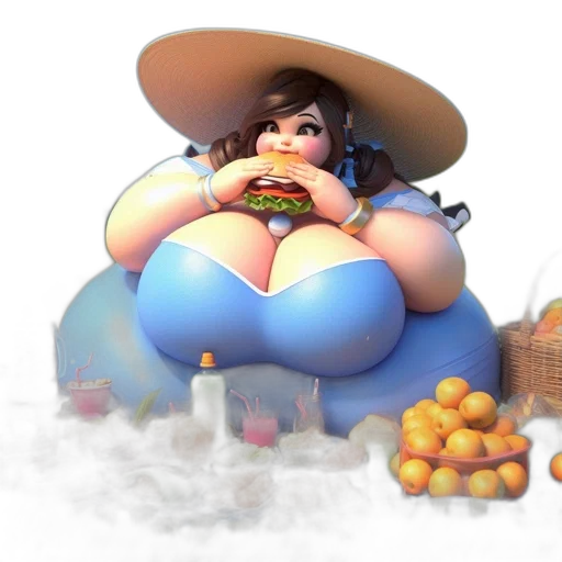 food, dress, concept art, 3d render, fantasy art, photorealistic, fog, animated transparent PNG cut-out