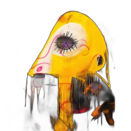 mask, face, creature, robot, concept art, photorealistic, watercolor, 3d render transparent PNG cut-out