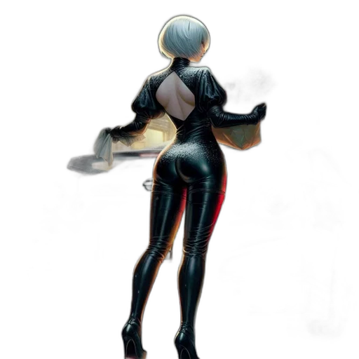 robot, jacket, weapon, food, concept art, pixel art, cyberpunk, comic book art transparent PNG cut-out
