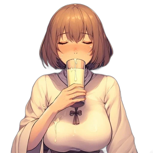 staff, food, dress, flower, pixel art, anime, concept art, watercolor transparent PNG cut-out