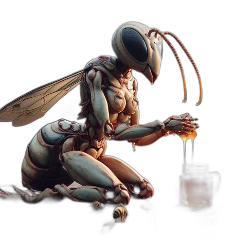 robot, creature, animal, food, concept art, 3d render, pixel art, fantasy art transparent PNG cut-out