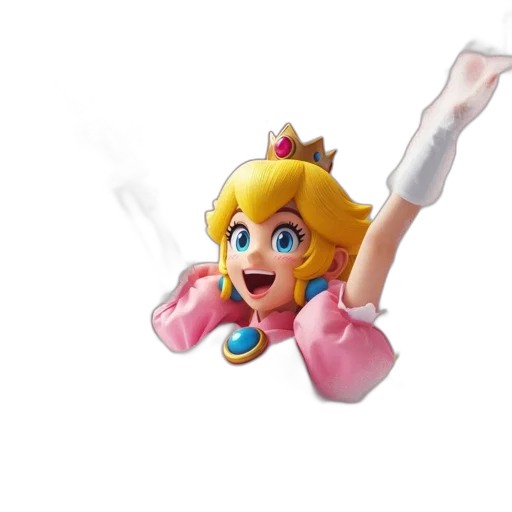 weapon, crown, dress, staff, 3d render, concept art, pixel art, vaporwave transparent PNG cut-out