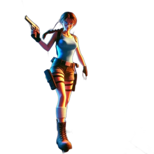 weapon, staff, concept art, 3d render, pixel art, fantasy art, animated, action-themed transparent PNG cut-out