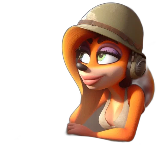 hat, staff, face, 3d render, concept art, cartoon, fantasy art, earth tones transparent PNG cut-out