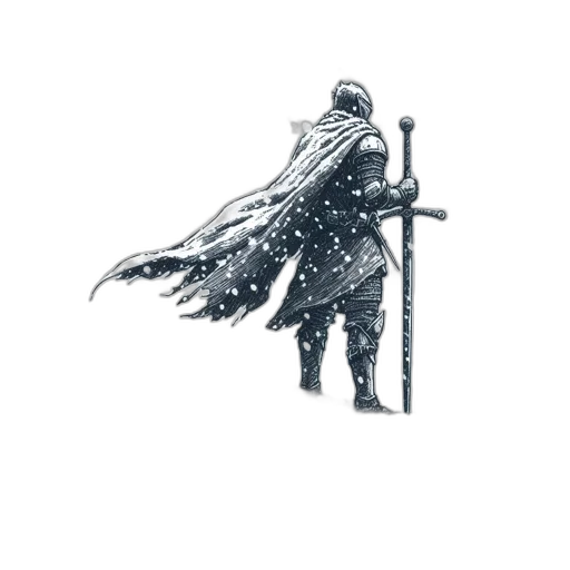 sword, staff, weapon, dragon, concept art, fantasy art, pixel art, comic book art transparent PNG cut-out
