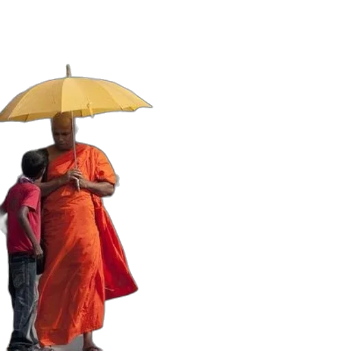 umbrella, staff, dress, jacket, 3d render, concept art, photorealistic, rain transparent PNG cut-out