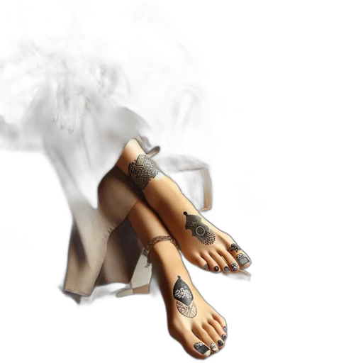 shoes, mask, jewelry, dress, photorealistic, concept art, fantasy art, 3d render transparent PNG cut-out