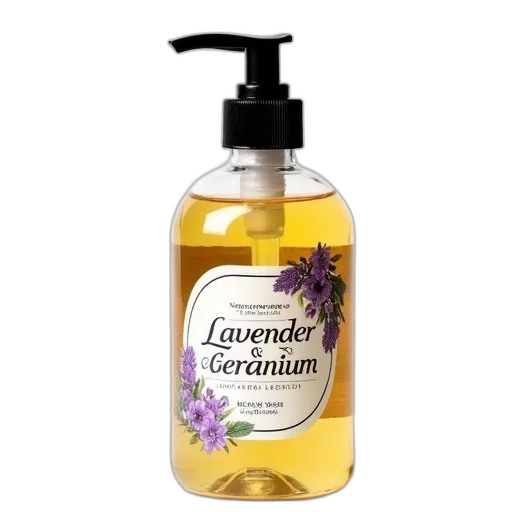 bottle, hand, soap, black, pump, dispenser, featuring, label transparent PNG cut-out