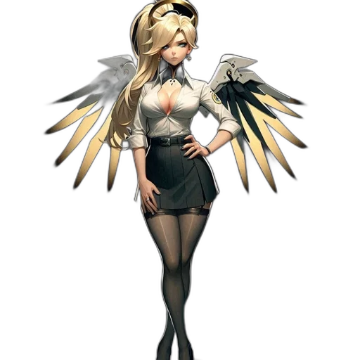 staff, weapon, concept art, fantasy art, pixel art, 3d render, golden, dark transparent PNG cut-out