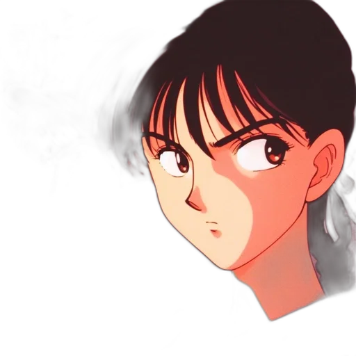 face, mask, creature, anime, photorealistic, concept art, watercolor, outer space transparent PNG cut-out