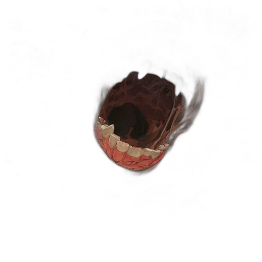 mask, creature, crown, face, 3d render, photorealistic, concept art, outer space transparent PNG cut-out