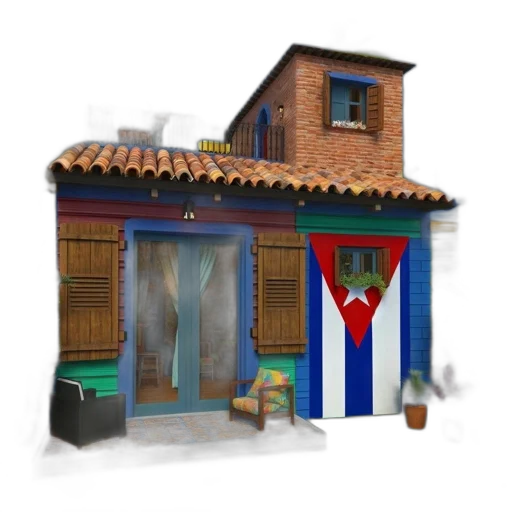 building, umbrella, furniture, weapon, 3d render, concept art, pixel art, photorealistic transparent PNG cut-out