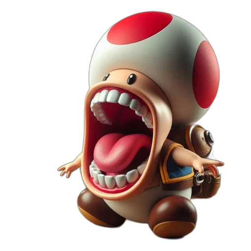 creature, face, robot, animal, 3d render, concept art, photorealistic, image transparent PNG cut-out