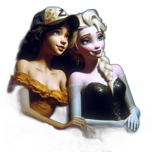 jewelry, crown, hat, 3d render, fantasy art, concept art, photorealistic, underwater transparent PNG cut-out