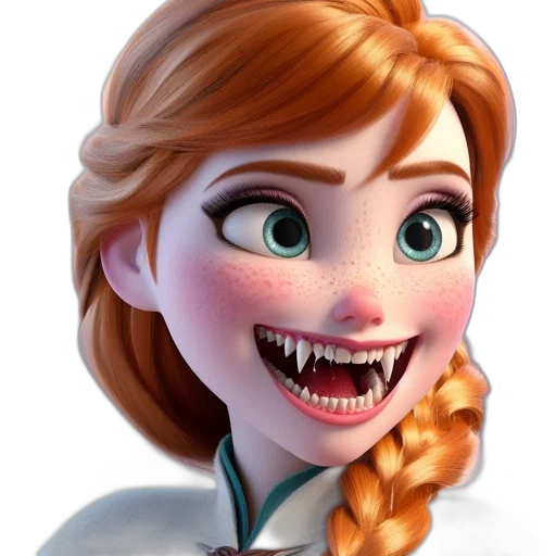 face, staff, crown, 3d render, cartoon, photorealistic, concept art, animated transparent PNG cut-out