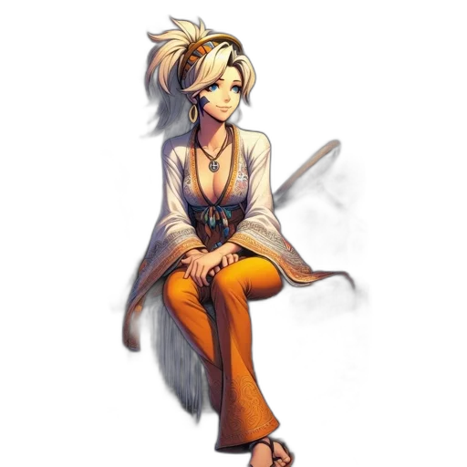 staff, sword, weapon, concept art, fantasy art, pixel art, anime, golden transparent PNG cut-out