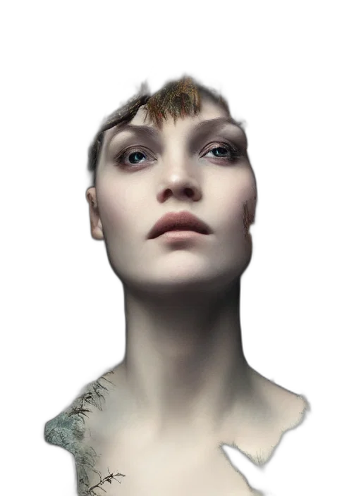 face, crown, jewelry, robot transparent PNG cut-out