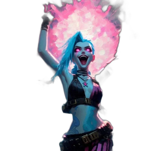 staff, mask, concept art, fantasy art, comic book art, cyberpunk, neon lights, fire transparent PNG cut-out