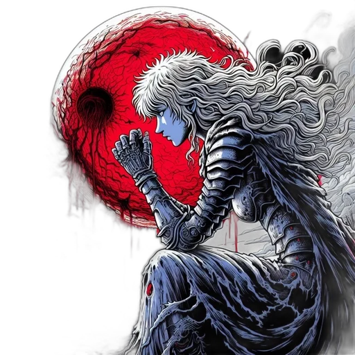 dragon, hair, mask, creature, comic book art, fantasy art, concept art, anime transparent PNG cut-out