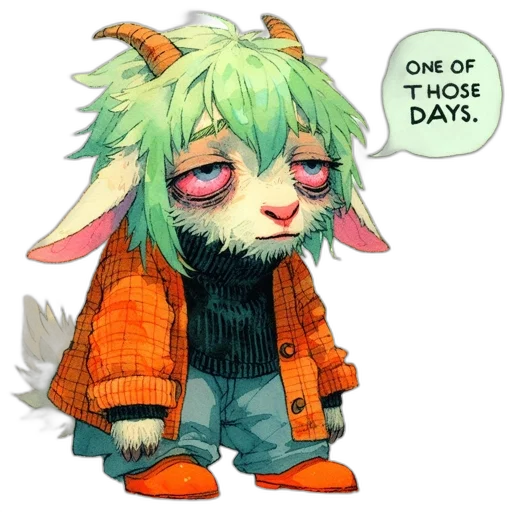 jacket, mask, face, creature, concept art, pixel art, watercolor, anime transparent PNG cut-out