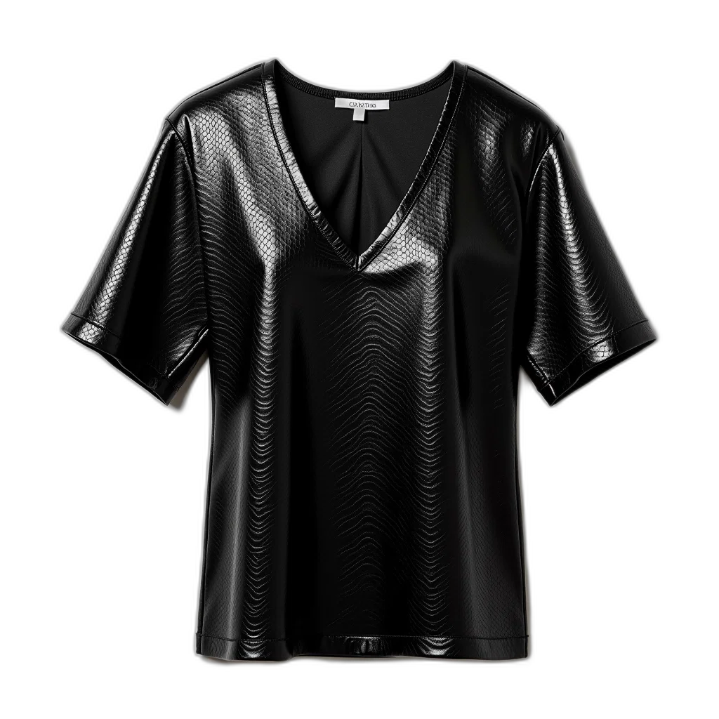 jacket, dress, 3d render, dark, monochrome, black, textured, top transparent PNG cut-out